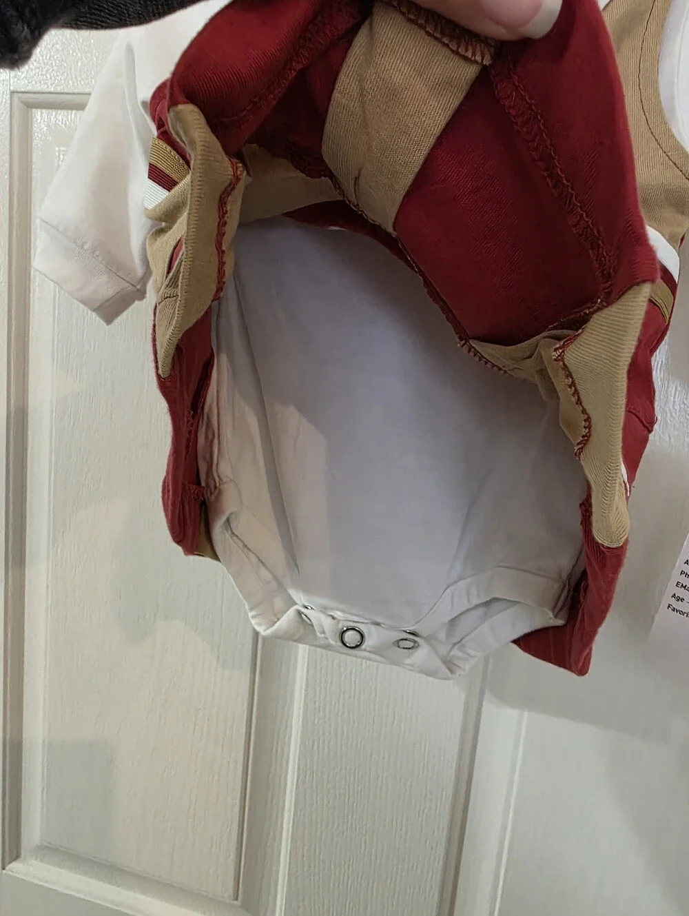 NFL San Francisco 49ers Infant Cheer Outfit - Red & Gold